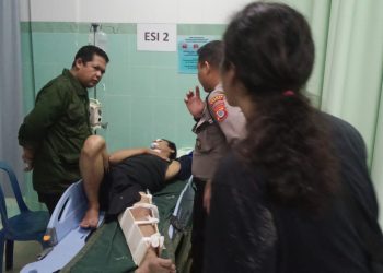 Tak Sadar Berdiri di Tepi Jurang Bukit Bintang, Warga Sleman Jatuh Terperosok Sedalam 7 Meter Hingga Patah Tulang