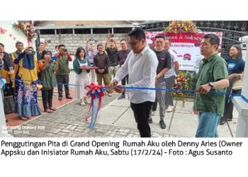 Grand Opening “Rumah Aku”, Wadah para UMKM di DIY. Ayo Gabung….