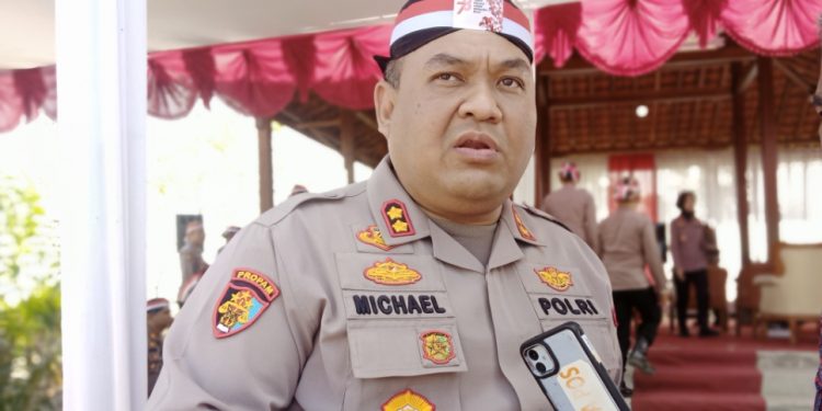 Kapolres Bantul, AKBP Michael R Risakotta SH SIK (MERAPI-YUSRON MUSTAQIM)