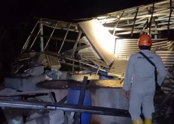2 Rumah Warga di Wonosari Rusak Berat Gara-gara Ketel Uap Pabrik Tahu Meledak