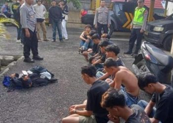 Puluhan Anggota Geng Motor Nyaris Diamuk Massa Lantaran Berkendara Ugal-ugalan dan Bikin Onar di Gunungkidul