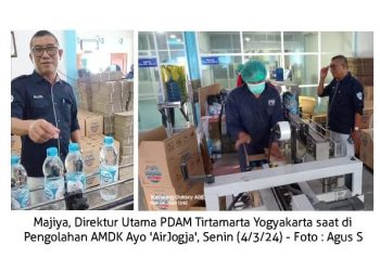 PDAM Tirtamarta Yogyakarta Resmi Luncurkan Air Minum Kemasan Ayo ‘AirJogja’. Segarnya Nyata….