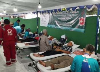 Ngabuburit Sambil Donor Darah di Masjid Gedhe Kauman