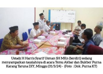 Temu Akbar dan Buka Puasa Bersama Purna Karang Taruna DIY. Wujud Silaturahmi….