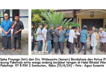 Pererat Silaturahmi, Warga RW 2 Sorosutan Umbulharjo Jogja, Gelar Halal Bihalal di 3 Lokasi Berbeda. Ini Mantap….