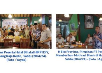 HIPPI DIY Gelar Halal Bihalal di Selera Sang Raja Resto. Ini Buktinya…