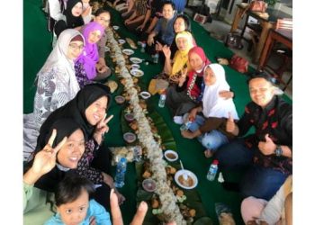 Nglarisi UMKM Jogja Gelar Syawalan. Begini Suasanya…..