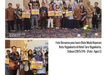 Aufa Fadilla Nurysnainia Juara I Duta Muda Koperasi Kota Yogyakarta, Hebatnya Generasi Z