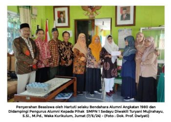 Alumni SMPN 1 Sedayu 1980 Berikan Beasiswa untuk Siswa-Siswi Berprestasi, Ini Fakta