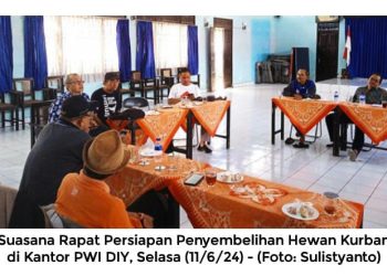 Pengurus PWI DIY Siap Melaksanakan Penyembelihan Hewan Kurban, Begini Komentar Salah Satu Sohibul Kurban