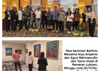 Seniman Fokus ke Wisatawan dan Tamu : “Pameran Lukisan di Hotel”. Ini Istimewa