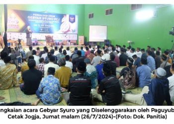 Gebyar Syuro PCJ : Meneguhkan Dimensi Spiritual dan Sosial. Inilah Buktinya