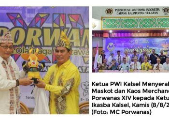 Ketua Suku Adat Se-Indonesia Kawal Porwanas, Siap Menyambut Kontingen Berbagai Daerah di Kalsel. Ini Istimewa