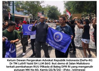 Tolak Revisi UU Pilkada! Ribuan Orang Demo di Malioboro, Jogja Melawan