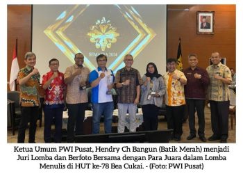 Hendry Ch Bangun Jadi Juri Lomba Menulis HUT ke-78 Bea Cukai, Tingkatkan Pemahaman Masyarakat. Inilah Buktinya!