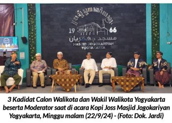 3 Kandidat Pilkada 2024 Beberkan Ide, Misi dan Visi di Kopi Joss Masjid Jogokariyan Yogyakarta