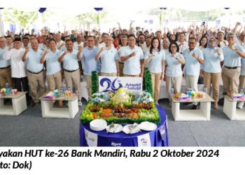 HUT ke-26, Bank Mandiri Gelar Pasar Murah di 260 Titik Seluruh Indonesia. Inilah Buktinya