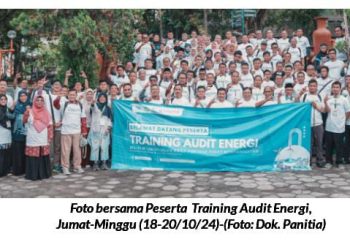 Muhammadiyah Gelar Training Audit Energi. Ini Buktinya!