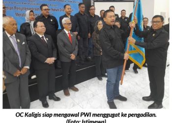 Bela Hak PWI, OC Kaligis dan Ronnie Sompie Siap Gugat Dewan Pers