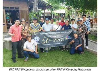 DPD PPGI DIY Gelar Tasyakuran 50 tahun PPGI. Ini Buktinya!