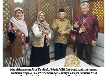 Mendikdasmen Sambut Baik Gelar Karya BBPPMPV Seni dan Budaya