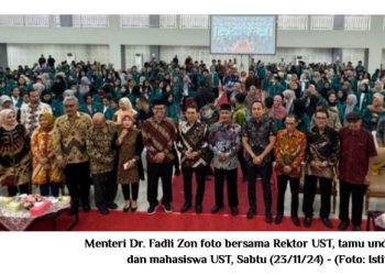 Menteri Kebudayaan RI Memberi Kuliah Umum di UST Yogyakarta
