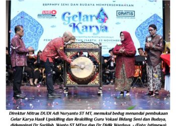 Guru-Guru Vokasi Seni Budaya Tampil Memukau. Begini Keseruannya!