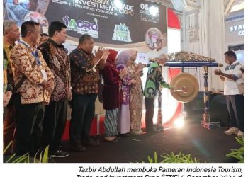 Pameran Indonesia Tourism, Trade, and Investment Expo di Jogja City Mall Resmi Dibuka