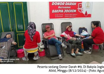 Lancar, Kolaborasi Bakpia Jogkem, PMI Kota Yogyakarta, dan Jokzin Lawas Gelar Donor Darah #9