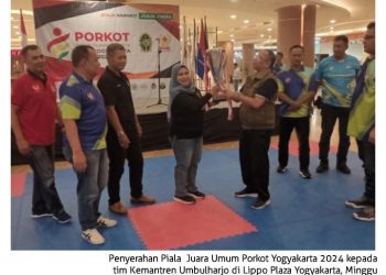 Kemantren Umbulharjo Raih Juara Umum Porkot Kota Yogyakarta 2024. Ini Buktinya!