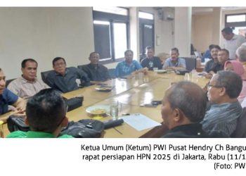 Ketum PWI Pusat Apresiasi Kerja Panitia HPN 2025 Banjarmasin, Semua Persiapan Sesuai Jadwal