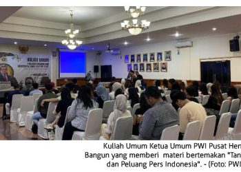 Dukung Ciptakan SDM Unggul PWI Pusat dan Universitas Sahid Jakarta Jalin Kerja Sama
