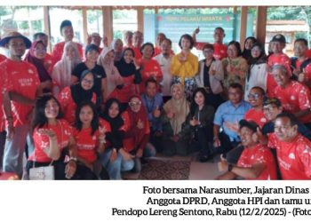 Dinpar Bantul Gelar Pengenalan Grand Design Bantul Bumi Mataram kepada Anggota HPI BPC Bantul. Ini Hasilnya