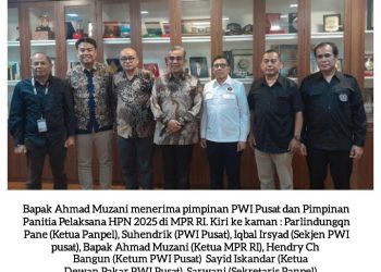 PWI Pusat Tetapkan Ahmad Muzani sebagai Anggota Kehormatan : Apresiasi bagi Mantan Jurnalis Berintegritas