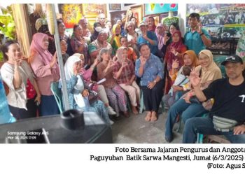 Terbentuk Paguyuban Batik “Sarwa Mangesti” di Kota Yogyakarta. Ini Buktinya!