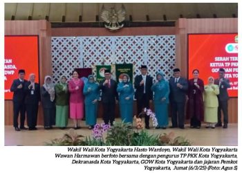 Komitmen Dukung Pemberdayaan Perempuan di Sertijab TP PKK Kota Yogyakarta