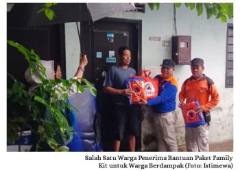 FPRB Kota Yogyakarta dan BPBD DIY Salurkan Bantuan Family Kit untuk Warga Terdampak Cuaca Ekstrem
