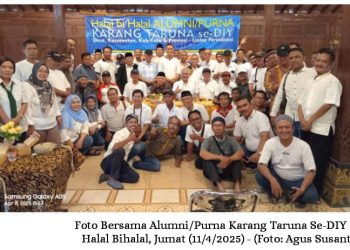 Halal Bihalal Alumni Karang Taruna se-DIY: Momen Haru, Refleksi, dan Rencana Kolaboratif ke Depan