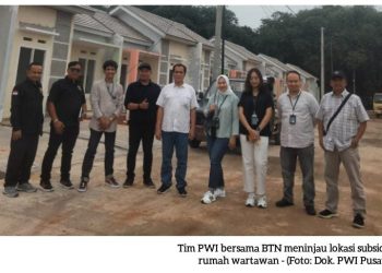 Tim PWI Gerak Cepat Tinjau Lokasi Subsidi Rumah Wartawan, Ketua Umum Apresiasi Dukungan Pemerintah