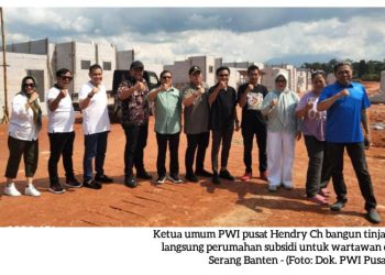 Ketua Umum PWI Pusat Hendry Ch Bangun Tinjau Lokasi Program Rumah Subsidi untuk Wartawan di Banten dan Tangerang