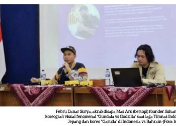 Koreo Suporter Timnas Hadir di ARTASVARA EXPO #1 SKOPMA. Ini Buktinya!