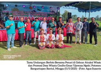 Gebyar Atraksi Wisata dan Promosi Desa Wisata Cindhe Emas ‘Ujawasa Ngelo’. Ini Buktinya!