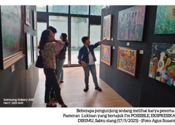 Pameran Seni Lukis dan Kegiatan Seni Untuk Individu Neurodivergen “I’m POSSIBLE, EKSPRESIKAN DIRIMU!”