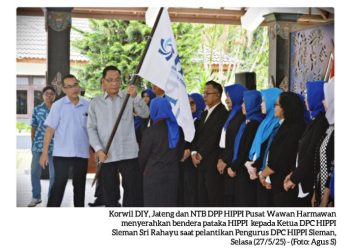 Pelantikan dan Pengukuhan Pengurus DPC HIPPI Sleman: Momentum Sinergi dan Inovasi UMKM Sleman