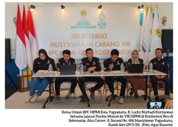 Muscab VIII BPC HIPMI Kota Yogyakarta: Mengukuhkan Semangat Pengusaha Muda Dengan Semangat “Hamemayu Manggarmaning Karsa”