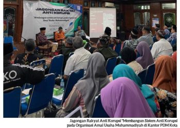 Jagongan Rakyat Anti Korupsi: Muhammadiyah Kokohkan Komitmen Tata Kelola Bersih dan Berintegritas