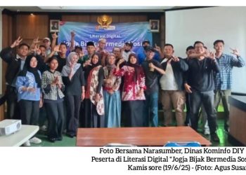 Jogja Bijak Bermedia Sosial: Literasi Digital untuk Masyarakat Cerdas dan Tangguh