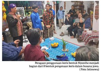Mahasiswa Asing Ikut Rembug Budaya Pasederekan HB II: Keris Jadi Simbol Pelestarian dan Spiritualitas