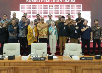 Dewan Pergerakan Advokat Republik Indonesia (DePA-RI) Audiensi dengan  Komisi Pemilihan Umum Pusat Terkait Putusan MK Nomor 135/PUU-XXII/2024