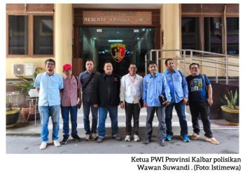 PWI Kalbar Polisikan Wawan Suwandi soal Klaim Jabatan Plt Ketua